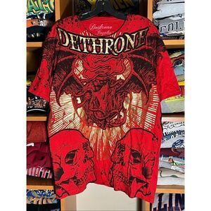 Y2K Dethrone Royalty MMA UFC AOP Tee